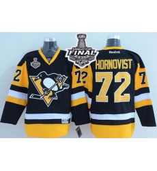 Penguins #72 Patric Hornqvist Black Alternate 2017 Stanley Cup Final Patch Stitched NHL Jersey Penguins #72 Patric Hornqvist Black Alternate 2017 Stanley Cup Final Patch Stitched NHL Jersey
