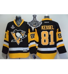 Penguins #81 Phil Kessel Black Alternate 2017 Stanley Cup Finals Champions Stitched NHL Jersey Penguins #81 Phil Kessel Black Alternate 2017 Stanley Cup Finals Champions Stitched NHL Jersey