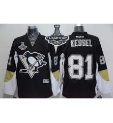Penguins #81 Phil Kessel Black Home 2017 Stanley Cup Finals Champions Stitched NHL Jersey Penguins #81 Phil Kessel Black Home 2017 Stanley Cup Finals Champions Stitched NHL Jersey