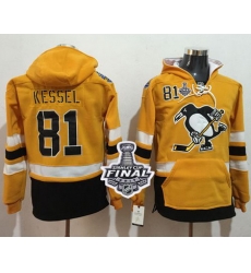 Penguins #81 Phil Kessel Gold Sawyer Hooded Sweatshirt 2017 Stadium Series Stanley Cup Final Patch Stitched NHL Jersey Penguins #81 Phil Kessel Gold Sawyer Hooded Sweatshirt 2017 Stadium Series Stanley Cup Final Patch Stitched NHL Jersey