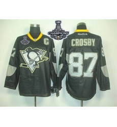 Penguins #87 Sidney Crosby Black Ice 2017 Stanley Cup Finals Champions Stitched NHL Jersey Penguins #87 Sidney Crosby Black Ice 2017 Stanley Cup Finals Champions Stitched NHL Jersey