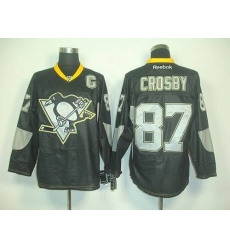Penguins #87 Sidney Crosby Black Ice Stitched NHL Jersey Penguins #87 Sidney Crosby Black Ice Stitched NHL Jersey