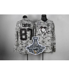 Penguins #87 Sidney Crosby Camo 2017 Stanley Cup Finals Champions Stitched NHL Jersey Penguins #87 Sidney Crosby Camo 2017 Stanley Cup Finals Champions Stitched NHL Jersey