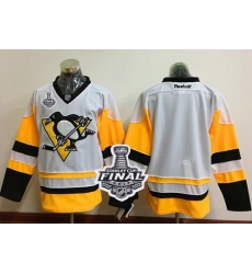 Penguins Blank White New Away 2017 Stanley Cup Final Patch Stitched NHL Jersey Penguins Blank White New Away 2017 Stanley Cup Final Patch Stitched NHL Jersey