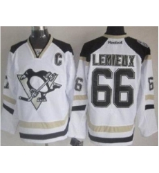 Pittsburgh Penguins #66 Mario Lemieux White 2014 Stadium Series NHL Hockey Jersey Pittsburgh Penguins #66 Mario Lemieux White 2014 Stadium Series NHL Hockey Jersey