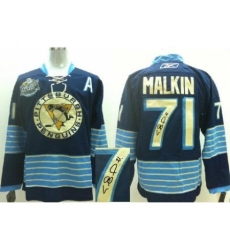Pittsburgh Penguins 71 Evgeni Malkin Blue 2011 Winter Classic Signed Jerseys Pittsburgh Penguins 71 Evgeni Malkin Blue 2011 Winter Classic Signed Jerseys