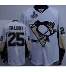 RBK hockey jerseys,Pittsburgh Penguins #25 TALBOT WHITE STANLEY CUP jerseys RBK hockey jerseys,Pittsburgh Penguins #25 TALBOT WHITE STANLEY CUP jerseys