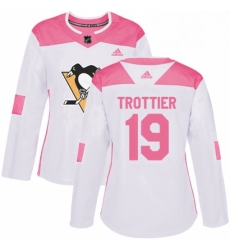 Womens Adidas Pittsburgh Penguins 19 Bryan Trottier Authentic WhitePink Fashion NHL Jersey Womens Adidas Pittsburgh Penguins 19 Bryan Trottier Authentic WhitePink Fashion NHL Jersey
