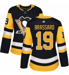 Womens Adidas Pittsburgh Penguins 19 Derick Brassard Authentic Black Home NHL Jersey Womens Adidas Pittsburgh Penguins 19 Derick Brassard Authentic Black Home NHL Jersey