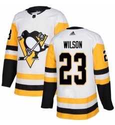 Womens Adidas Pittsburgh Penguins 23 Scott Wilson Authentic White Away NHL Jersey Womens Adidas Pittsburgh Penguins 23 Scott Wilson Authentic White Away NHL Jersey