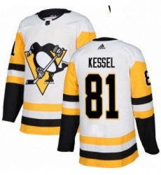 Womens Adidas Pittsburgh Penguins 81 Phil Kessel Authentic White Away NHL Jersey Womens Adidas Pittsburgh Penguins 81 Phil Kessel Authentic White Away NHL Jersey