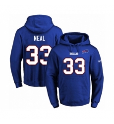 Football Mens Buffalo Bills 33 Siran Neal Royal Blue Name Number Pullover Hoodie Football Mens Buffalo Bills 33 Siran Neal Royal Blue Name Number Pullover Hoodie