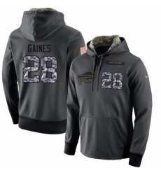 NFL Mens Nike Buffalo Bills 28 EJ Gaines Stitched Black Anthracite Salute to Service Player Performance Hoodie NFL Mens Nike Buffalo Bills 28 EJ Gaines Stitched Black Anthracite Salute to Service Player Performance Hoodie