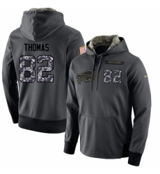 NFL Mens Nike Buffalo Bills 82 Logan Thomas Stitched Black Anthracite Salute to Service Player Performance Hoodie NFL Mens Nike Buffalo Bills 82 Logan Thomas Stitched Black Anthracite Salute to Service Player Performance Hoodie