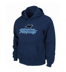 NFL Mens Nike Carolina Panthers Authentic Logo Pullover Hoodie Blue NFL Mens Nike Carolina Panthers Authentic Logo Pullover Hoodie Blue
