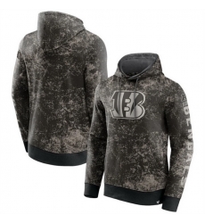 Men Cincinnati Bengals Black Gray Blackout Tonal Pullover Hoodie Men Cincinnati Bengals Black Gray Blackout Tonal Pullover Hoodie