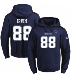 NFL Mens Nike Dallas Cowboys 88 Michael Irvin Navy Blue Name Number Pullover Hoodie NFL Mens Nike Dallas Cowboys 88 Michael Irvin Navy Blue Name Number Pullover Hoodie