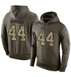 NFL Nike Dallas Cowboys 44 Robert Newhouse Green Salute To Service Mens Pullover Hoodie NFL Nike Dallas Cowboys 44 Robert Newhouse Green Salute To Service Mens Pullover Hoodie