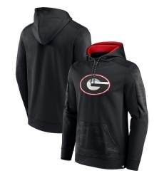 Men Green Bay Packers Black On The Ball Pullover Hoodie Men Green Bay Packers Black On The Ball Pullover Hoodie