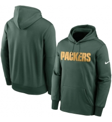 Men Green Bay Packers Nike Fan Gear Wordmark Performance Pullover Hoodie Green Men Green Bay Packers Nike Fan Gear Wordmark Performance Pullover Hoodie Green