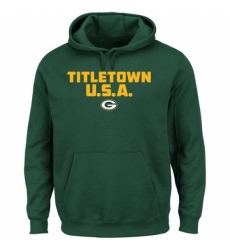 NFL Green Bay Packers Majestic Hot Phrase Pullover Hoodie Green NFL Green Bay Packers Majestic Hot Phrase Pullover Hoodie Green