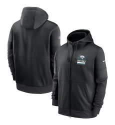 Men Jacksonville Jaguars New 2020 Nike Gray Black Fan Gear Mascot Performance Full Zip Hoodie Men Jacksonville Jaguars New 2020 Nike Gray Black Fan Gear Mascot Performance Full Zip Hoodie