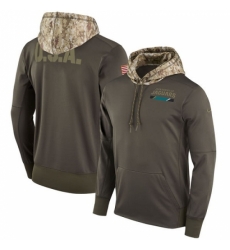 NFL Mens Jacksonville Jaguars Nike Olive Salute to Service Sideline Therma Pullover Hoodie NFL Mens Jacksonville Jaguars Nike Olive Salute to Service Sideline Therma Pullover Hoodie