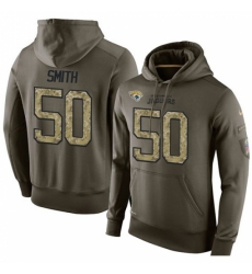 NFL Nike Jacksonville Jaguars 50 Telvin Smith Green Salute To Service Mens Pullover Hoodie NFL Nike Jacksonville Jaguars 50 Telvin Smith Green Salute To Service Mens Pullover Hoodie