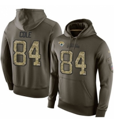 NFL Nike Jacksonville Jaguars 84 Keelan Cole Green Salute To Service Mens Pullover Hoodie NFL Nike Jacksonville Jaguars 84 Keelan Cole Green Salute To Service Mens Pullover Hoodie