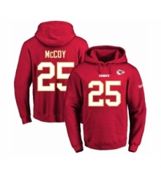 Football Mens Kansas City Chiefs 25 LeSean McCoy Red Name Number Pullover Hoodie Football Mens Kansas City Chiefs 25 LeSean McCoy Red Name Number Pullover Hoodie