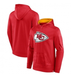Men Kansas City Chiefs Red On The Ball Pullover Hoodie Men Kansas City Chiefs Red On The Ball Pullover Hoodie