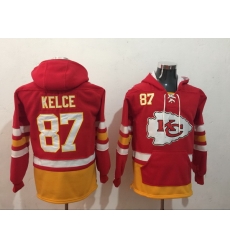 Men Nike Kansas City Chiefs Travis Kelce 87 NFL Winter Thick Hoodie Men Nike Kansas City Chiefs Travis Kelce 87 NFL Winter Thick Hoodie