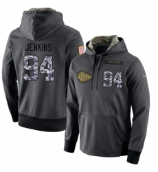 NFL Mens Nike Kansas City Chiefs 94 Jarvis Jenkins Stitched Black Anthracite Salute to Service Player Performance Hoodie NFL Mens Nike Kansas City Chiefs 94 Jarvis Jenkins Stitched Black Anthracite Salute to Service Player Performance Hoodie