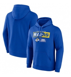 Men Los Angeles Rams Blue X Bud Light Pullover Hoodie Men Los Angeles Rams Blue X Bud Light Pullover Hoodie