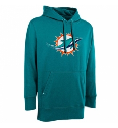 NFL Antigua Miami Dolphins Signature Pullover Hoodie Aqua NFL Antigua Miami Dolphins Signature Pullover Hoodie Aqua