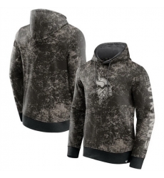 Men Minnesota Vikings Black Gray Blackout Tonal Pullover Hoodie Men Minnesota Vikings Black Gray Blackout Tonal Pullover Hoodie