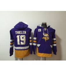 Men Nike Minnesota Vikings Adam Thielen 19 NFL Winter Thick Hoodie Men Nike Minnesota Vikings Adam Thielen 19 NFL Winter Thick Hoodie