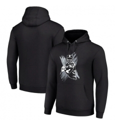 Men Starter Black Las Vegas Raiders Player X Fleece Pullover Hoodie Men Starter Black Las Vegas Raiders Player X Fleece Pullover Hoodie