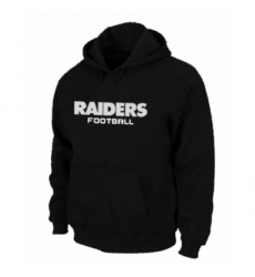 NFL Mens Nike Oakland Raiders Font Pullover Hoodie Black NFL Mens Nike Oakland Raiders Font Pullover Hoodie Black