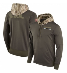 NFL Mens Oakland Raiders Nike Olive Salute to Service Sideline Therma Pullover Hoodie NFL Mens Oakland Raiders Nike Olive Salute to Service Sideline Therma Pullover Hoodie
