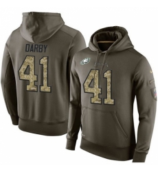 NFL Nike Philadelphia Eagles 41 Ronald Darby Green Salute To Service Mens Pullover Hoodie NFL Nike Philadelphia Eagles 41 Ronald Darby Green Salute To Service Mens Pullover Hoodie