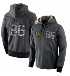 NFL Mens Nike Pittsburgh Steelers 86 Hines Ward Stitched Black Anthracite Salute to Service Player Performance Hoodie NFL Mens Nike Pittsburgh Steelers 86 Hines Ward Stitched Black Anthracite Salute to Service Player Performance Hoodie