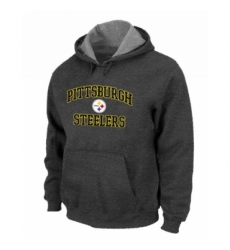 NFL Mens Nike Pittsburgh Steelers Heart Soul Pullover Hoodie Dark Grey NFL Mens Nike Pittsburgh Steelers Heart Soul Pullover Hoodie Dark Grey