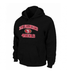 NFL Mens Nike San Francisco 49ers Heart Soul Pullover Hoodie Black NFL Mens Nike San Francisco 49ers Heart Soul Pullover Hoodie Black