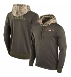 NFL Mens San Francisco 49ers Nike Olive Salute to Service Sideline Therma Pullover Hoodie NFL Mens San Francisco 49ers Nike Olive Salute to Service Sideline Therma Pullover Hoodie