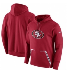 NFL San Francisco 49ers Nike Champ Drive Vapor Speed Pullover Hoodie Scarlet NFL San Francisco 49ers Nike Champ Drive Vapor Speed Pullover Hoodie Scarlet