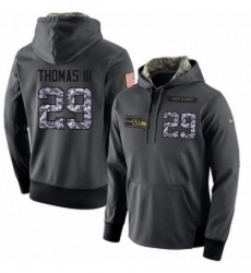 NFL Mens Nike Seattle Seahawks 29 Earl Thomas III Stitched Black Anthracite Salute to Service Player Performance Hoodie NFL Mens Nike Seattle Seahawks 29 Earl Thomas III Stitched Black Anthracite Salute to Service Player Performance Hoodie