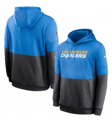 Men Los Angeles Chargers Nike Sideline Impact Lockup Performance Pullover Hoodie Powder Blue Charcoal Men Los Angeles Chargers Nike Sideline Impact Lockup Performance Pullover Hoodie Powder Blue Charcoal