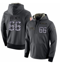 NFL Mens Nike Los Angeles Chargers 66 Dan Feeney Stitched Black Anthracite Salute to Service Player Performance Hoodie NFL Mens Nike Los Angeles Chargers 66 Dan Feeney Stitched Black Anthracite Salute to Service Player Performance Hoodie