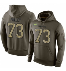 NFL Nike Los Angeles Chargers 73 Spencer Pulley Green Salute To Service Mens Pullover Hoodie NFL Nike Los Angeles Chargers 73 Spencer Pulley Green Salute To Service Mens Pullover Hoodie